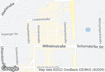Karte mit Standort von Bäckerei Konditorei Lutz - Café Stüble am Marktplatz