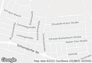 Karte mit Standort von Cafe Luckscheiter