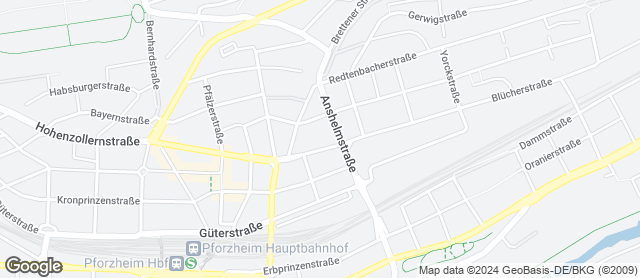 Karte mit Standort von Rudolf Neff GmbH  REWE