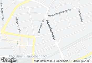 Karte mit Standort von Rudolf Neff GmbH  REWE