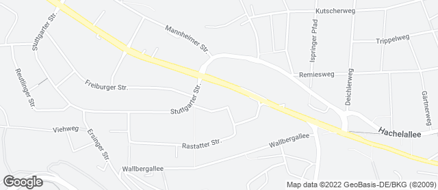 Karte mit Standort von Bäckerei & Konditorei Raisch GmbH & Co. KG - Filiale Pforzheim Wilferdinger Höhe