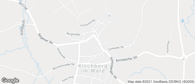 Karte mit Standort von Bäckerei Sterl