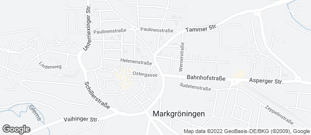 Karte mit Standort von KATZ - der Bäcker GmbH