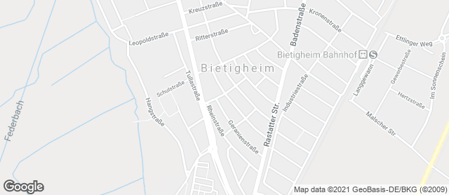 Karte mit Standort von Bäckerei Schröder
