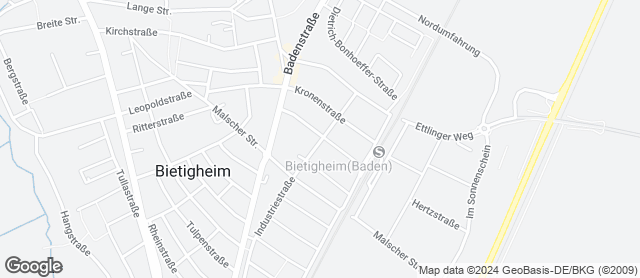 Karte mit Standort von Bäckerei Föry