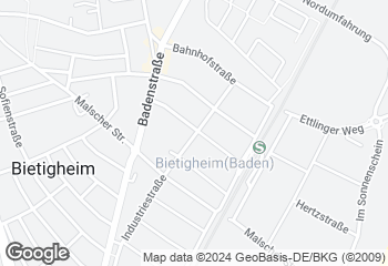 Karte mit Standort von Bäckerei Föry