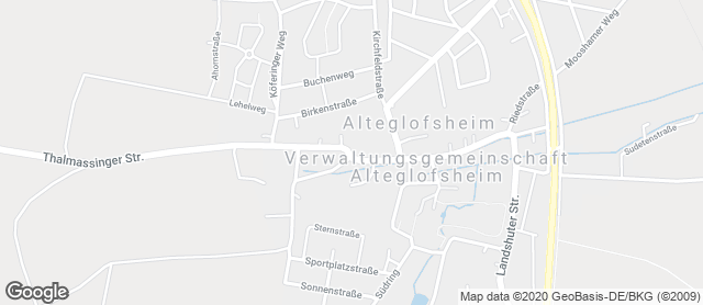 Karte mit Standort von Bäckerei Schmidbauer