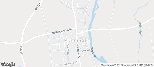 Karte mit Standort von Bäckerei Dauser