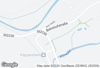 Karte mit Standort von Backstube Wünsche GmbH