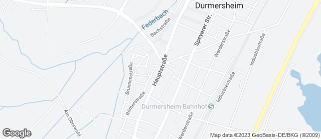 Karte mit Standort von Braun Durmersheim Hauptstrasse