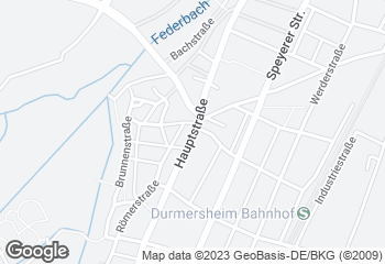 Karte mit Standort von Braun Durmersheim Hauptstrasse