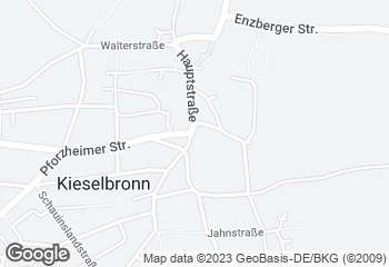 Karte mit Standort von Bäckerei Ziegler
