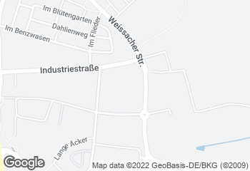 Karte mit Standort von Bäckerei Mildenberger - Kaufland Backnang