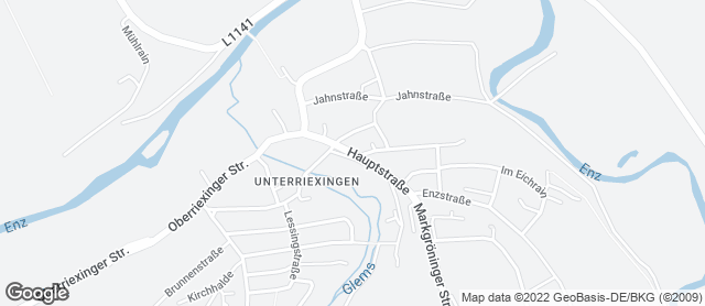Karte mit Standort von Bäckerei Kutterer