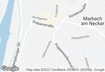 Karte mit Standort von Brot & Feinbäckerei Café Keim