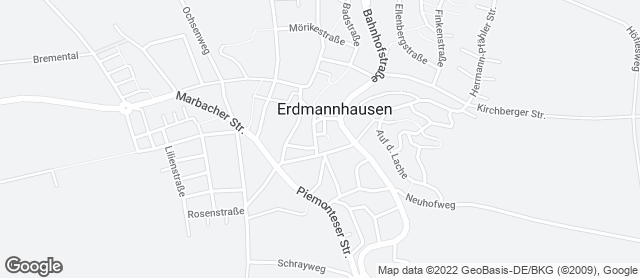 Karte mit Standort von "der obere beck" Erdmannhausen im Nah & Gut Markt