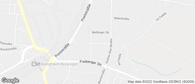 Karte mit Standort von Bäckerei Reichle