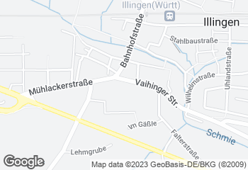 Karte mit Standort von Bäckerei Kull OHG Café Adler