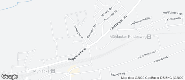 Karte mit Standort von KATZ - der Bäcker GmbH