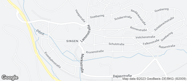 Karte mit Standort von Bäckerei Maier GmbH