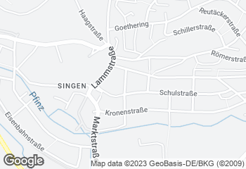 Karte mit Standort von Bäckerei Maier GmbH
