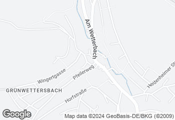 Karte mit Standort von Bäckerei Fütterer GmbH