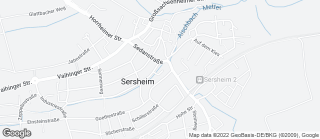 Karte mit Standort von Bäckerei Kutterer