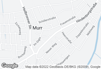 Karte mit Standort von Bäckerei Ziegler