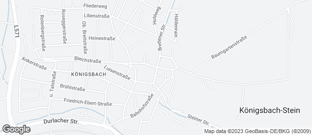 Karte mit Standort von Bäckerei Zweikorn GbR