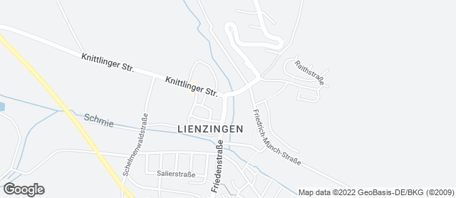 Karte mit Standort von Bäckerei Schmid