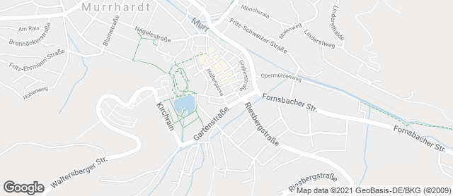 Karte mit Standort von Bäckerei Schultheiss