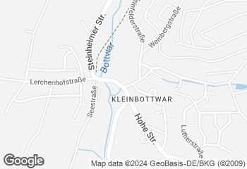 Karte mit Standort von Bäckerei Hofmann