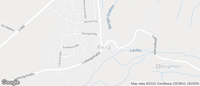 Karte mit Standort von Bäckerei Stehle