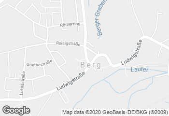 Karte mit Standort von Bäckerei Stehle