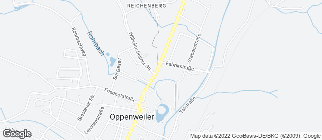 Karte mit Standort von Bäckerei Übele