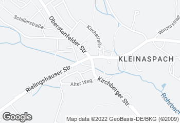 Karte mit Standort von Bäckerei Übele