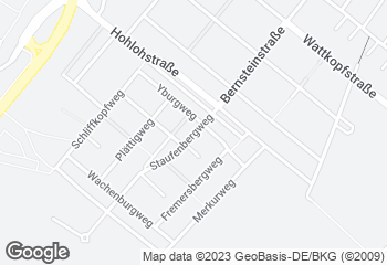Karte mit Standort von Bäckerei Meier