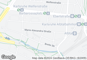 Karte mit Standort von Bäckerei Konditorei Bruno Steinbeck GmbH