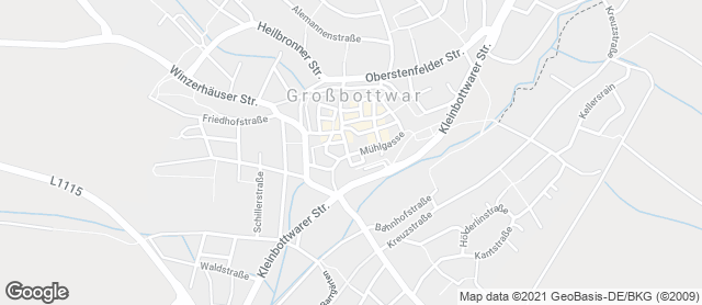 Karte mit Standort von "der obere beck" Café Storchennest