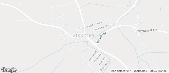 Karte mit Standort von Bäckerei Rief