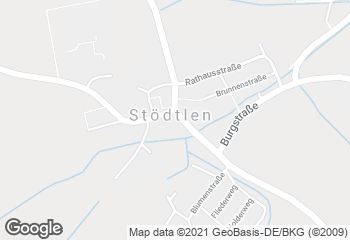 Karte mit Standort von Bäckerei Rief