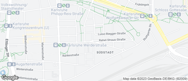 Karte mit Standort von Reinmuth Neue Südoststadt Nähe Sybelheim/AWO Anna-Lauter-Str.13