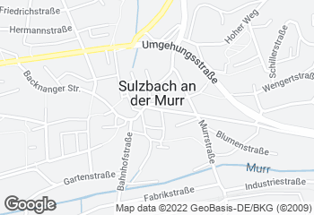 Karte mit Standort von Bäckerei Mildenberger - Sulzbach Stadtmitte