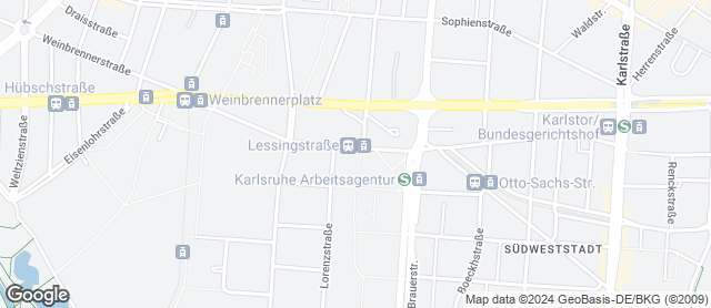 Karte mit Standort von * HATZ * der Bäcker * das Brot * die Leidenschaft * im Gartencarré