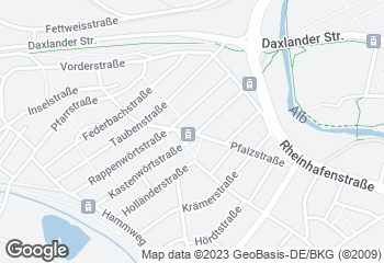 Karte mit Standort von Bäckerei Stähle