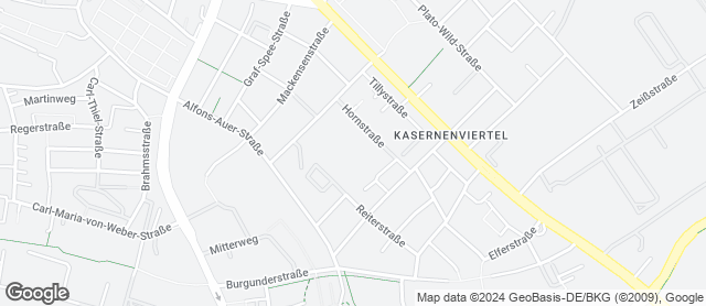 Karte mit Standort von Bäckerei Backstube Wünsche GmbH
