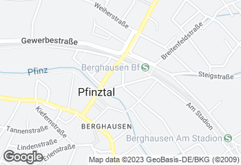 Karte mit Standort von Bäckerei Röckel