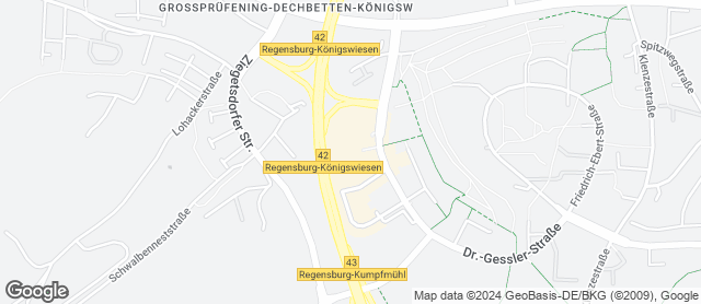 Karte mit Standort von Backstube Wünsche GmbH