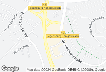 Karte mit Standort von Backstube Wünsche GmbH