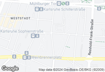 Karte mit Standort von Bäckerei Meier
